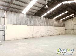 Bodega en Renta San Miguel Petapa desde 1000m²