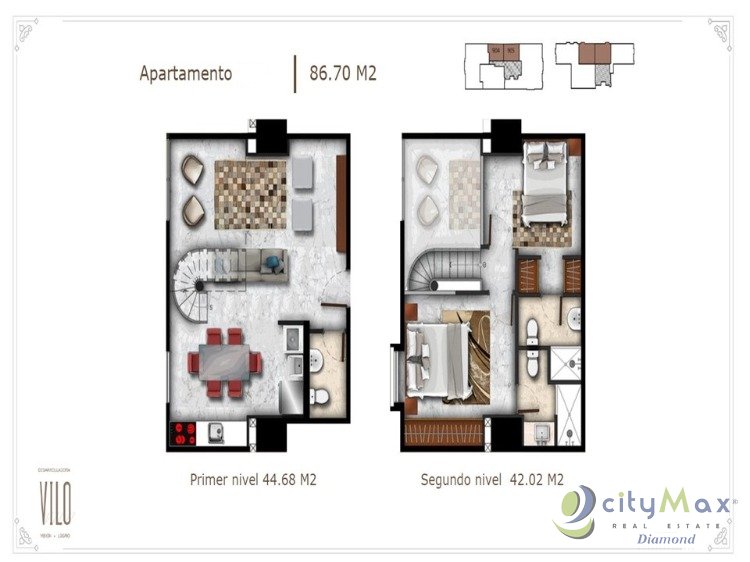 Apartamento Amueblado Venta PARA INVERSION Zona 15 VH1