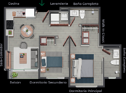 Venta apartamento en planos zona 15