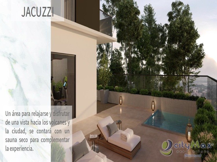 EN VENTA apartamento en construcción zona 15 San Lázaro