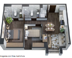 APARTAMENTOS  NUEVOS EN VENTA ZONA 11