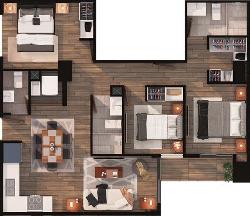 Apartamento con 80.89 m2 de Construcción venta Zona 10