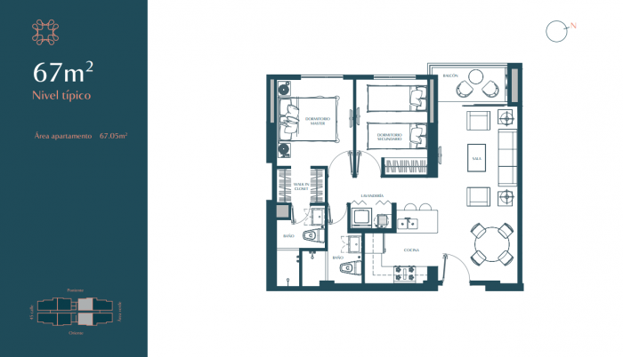 Apartamento en Planos en Venta Zona 12 cerca Irtra