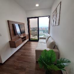 Apartamento amueblado en renta zona 10 Brunelo