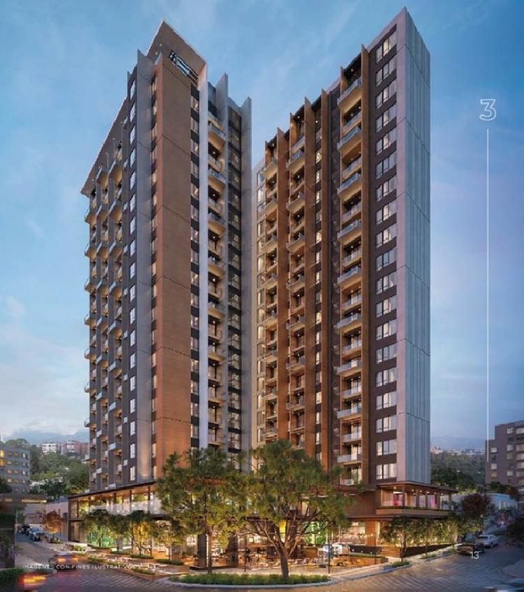 Apartamento en Pre-Venta INARA Cuatro, Zona 4 Guatemala