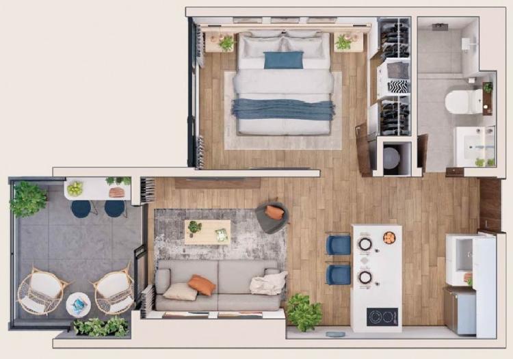 Apartamento en Venta en Zona 4 Guatemala Modelo ROMERO