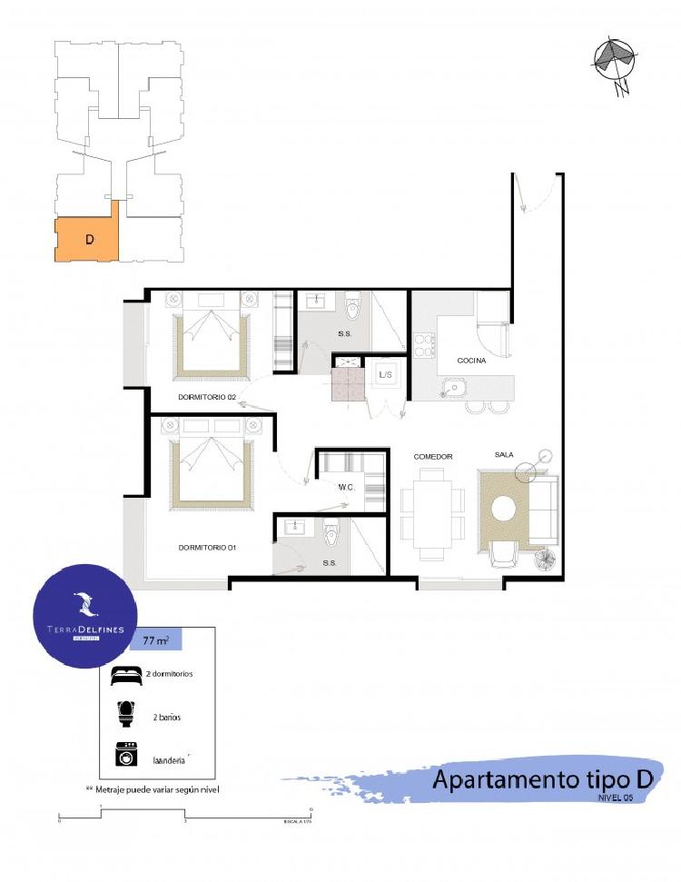 Apartamento en Pre-Venta Zona 14 Ciudad Guatemala