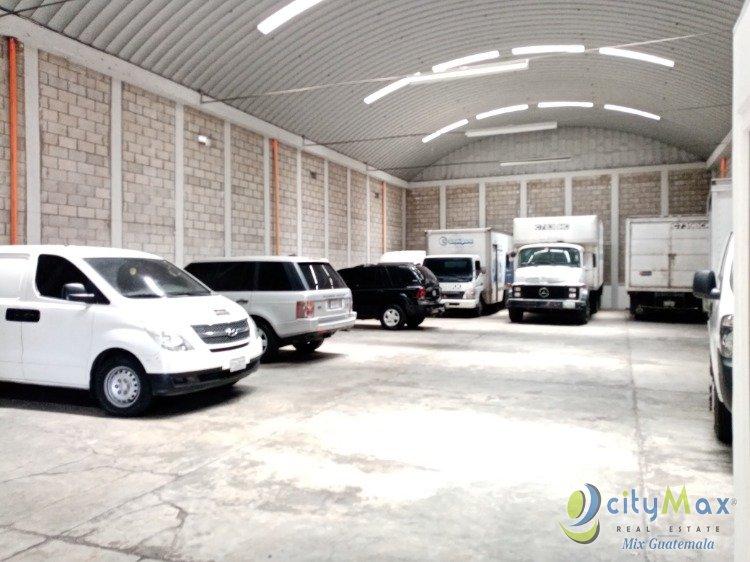 Bodega en Renta de 400m2 Ubicada en Zona 2 de Mixco