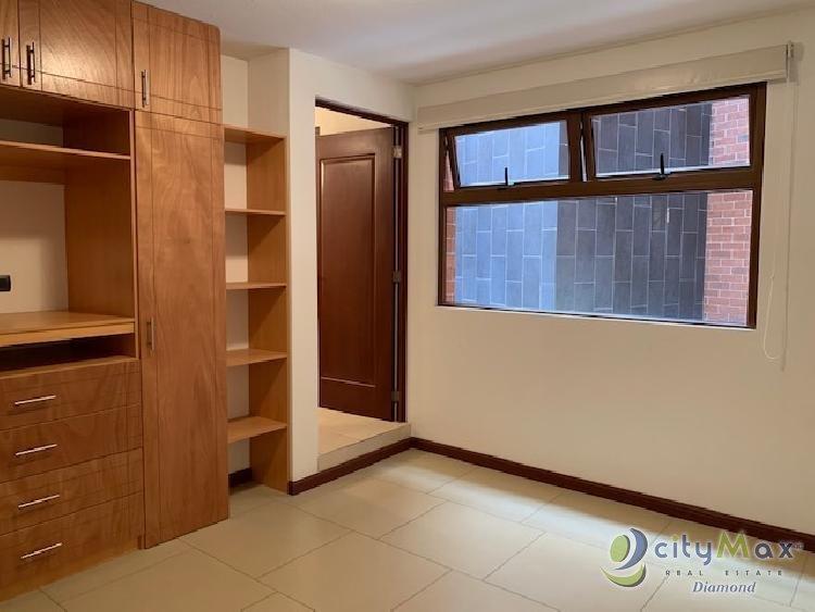  RENTA APARTAMENTO de 3 habitaciones ZONA 16 