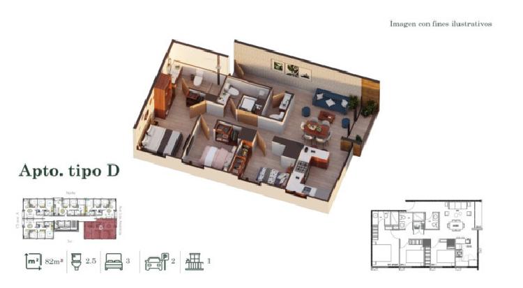 Apartamento en Venta en Zona 13 Ciudad de Guatemala