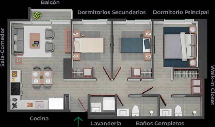 Apartamento en Construcción en Venta en Zona 15