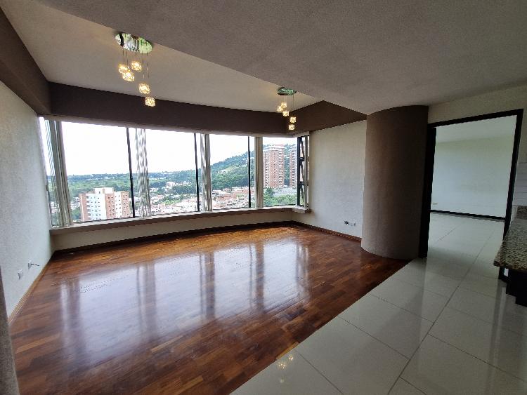 Apartamento en renta zona 15 Vista Hermosa 2 nivel alto