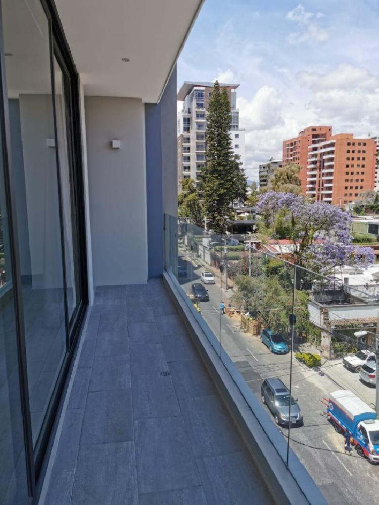 Apartamento en renta en zona 14 Nuevo para estrenar