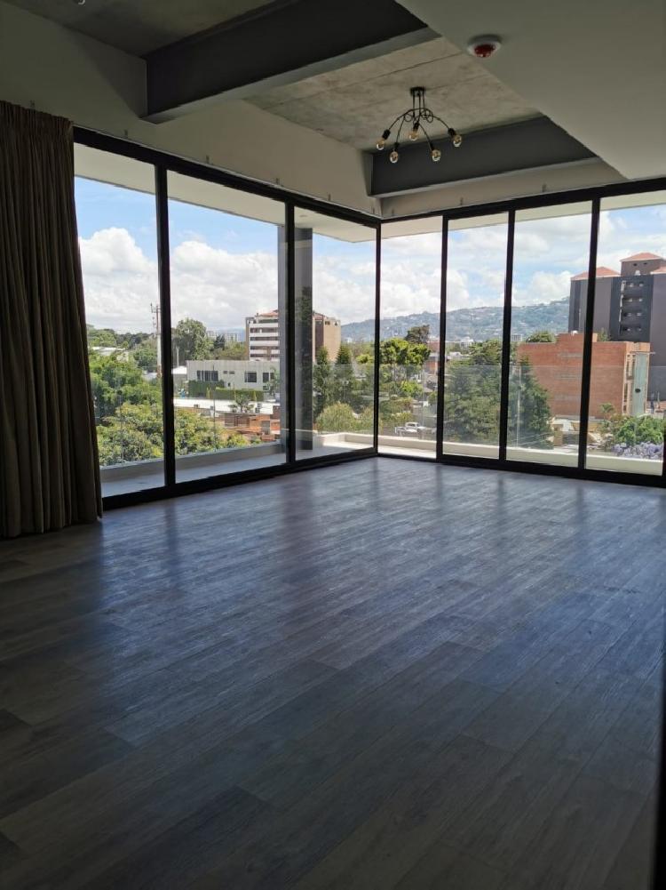 Apartamento en renta en zona 14 Nuevo para estrenar