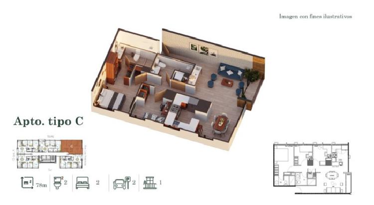 Apartamento en Venta en Zona 13 