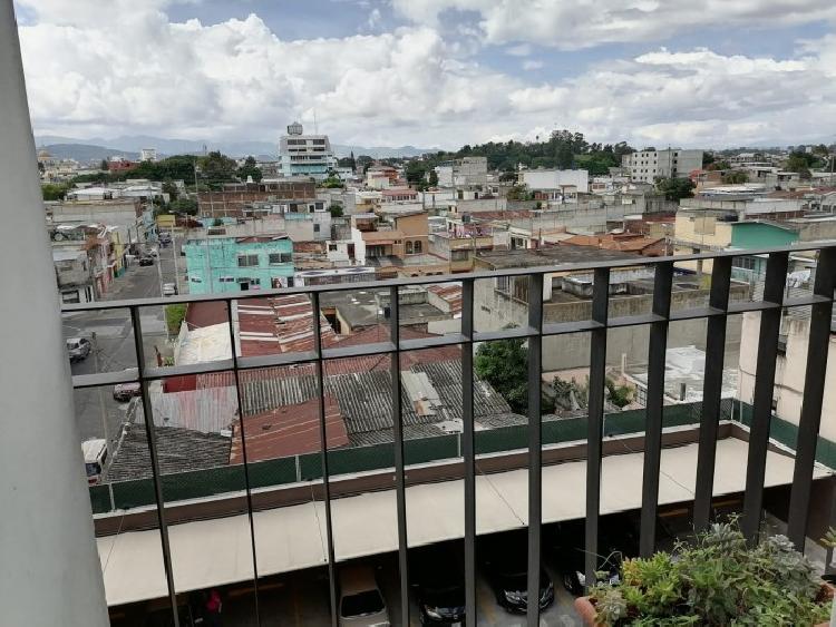 Apartamento Amueblado en renta zona 1 ULTIMO NIVEL