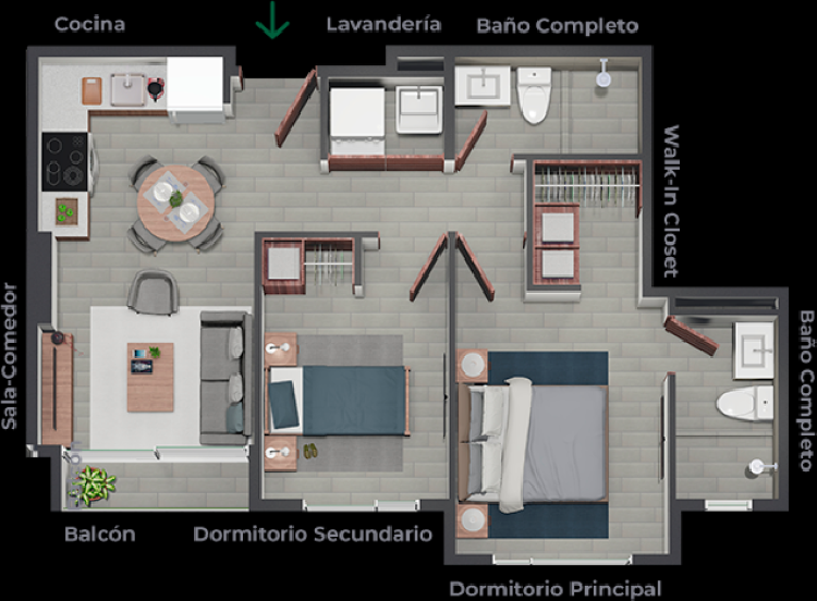 Venta apartamento en planos zona 15