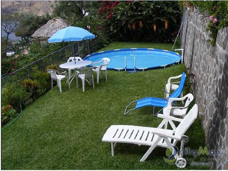 CASA PARA VACACIONAR PARA 12 PERSONAS EN SAN ANTONIO PALOPO ATITLAN