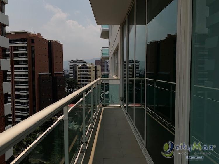 Apartamento en renta en zona 14 en nivel alto