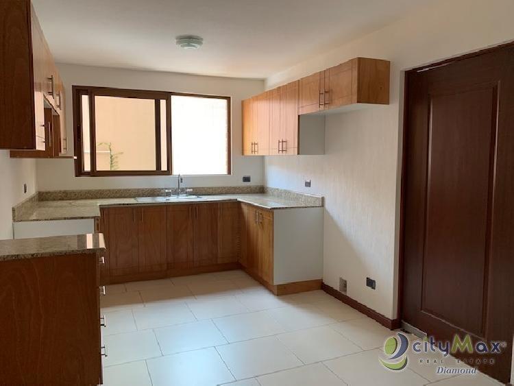  RENTA APARTAMENTO de 3 habitaciones ZONA 16 