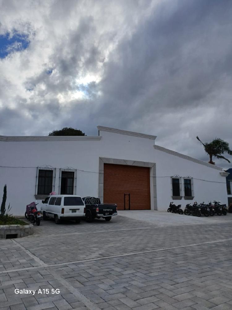 En renta Bodega en Antigua Guatemala