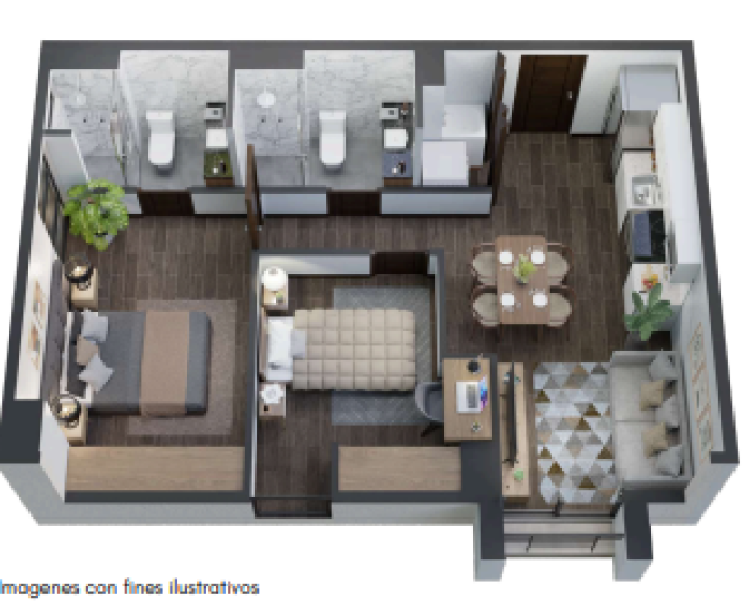 APARTAMENTOS  NUEVOS EN VENTA ZONA 11