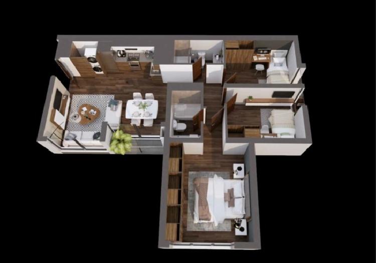 Venta de apartamento en Villa Granada Premium 