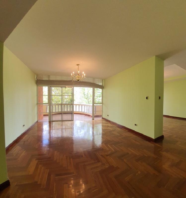 Apartamento en renta en Zona 14 Guatemala