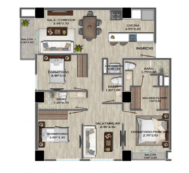 Apartamento de 1 habitacion en Venta Zona 11 Guatemala