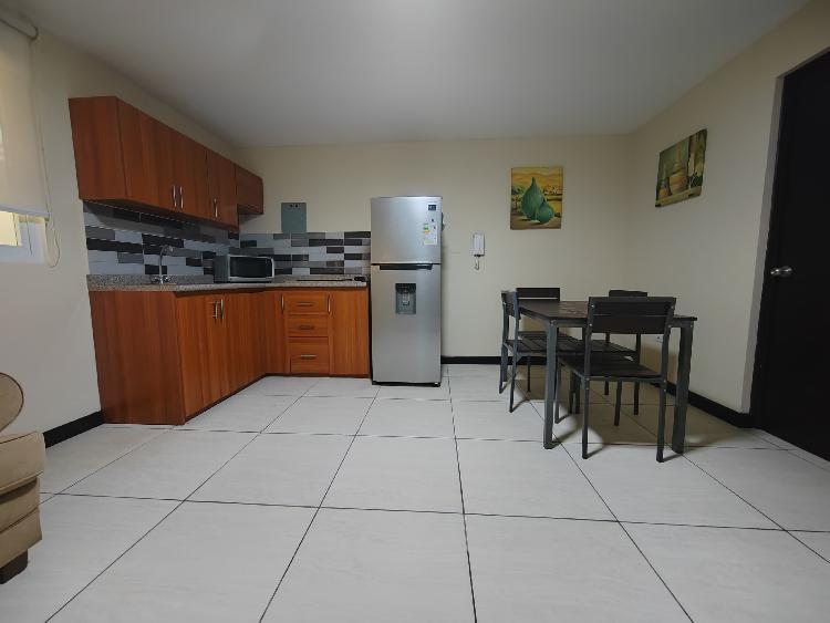 Apartamento 1 habitación amueblado en renta en zona 15