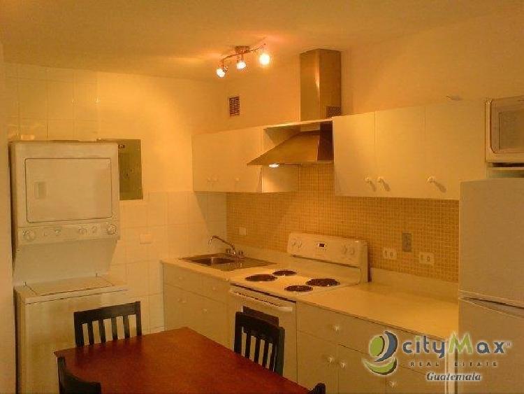 Apartamento amueblado en renta en zona 9 