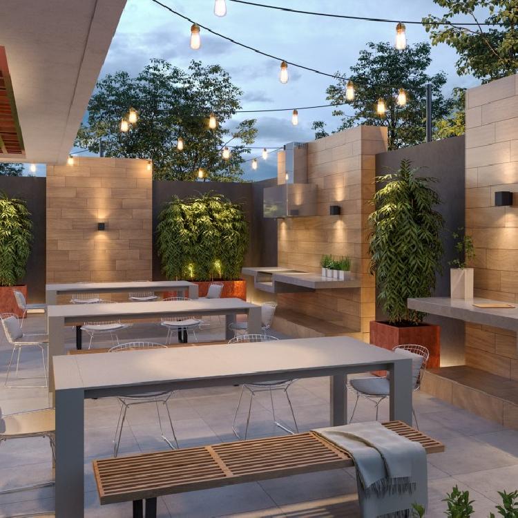 Apartamento con terraza en venta en la Zona 15