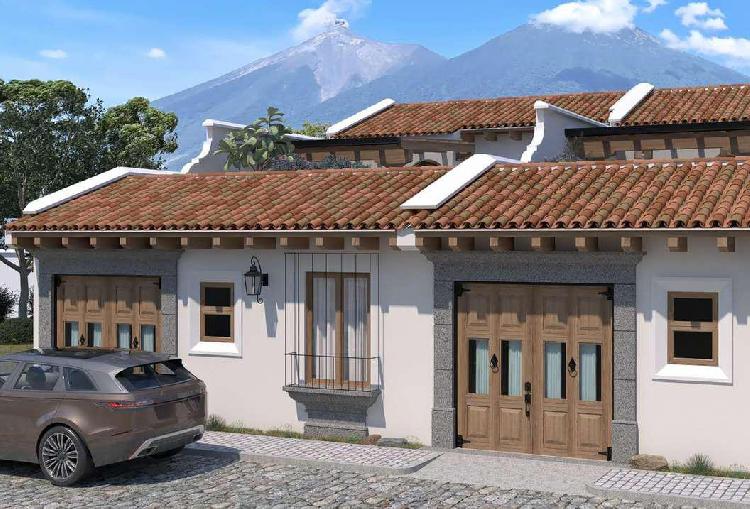 En venta casa en la Antigua Guatemala en planos 