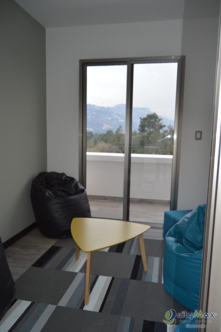 Apartamento en alquiler con terraza en zona 16