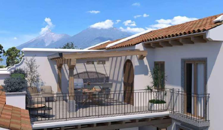 En venta casa en Antigua Guatemala en condominio 