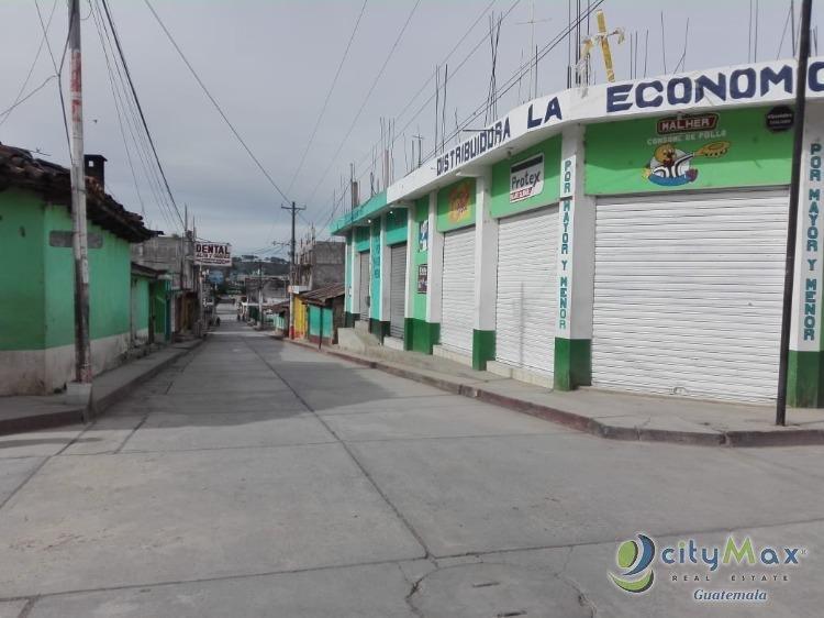 Local o Bodega renta a orilla calle en USPANTAN, QUICHE