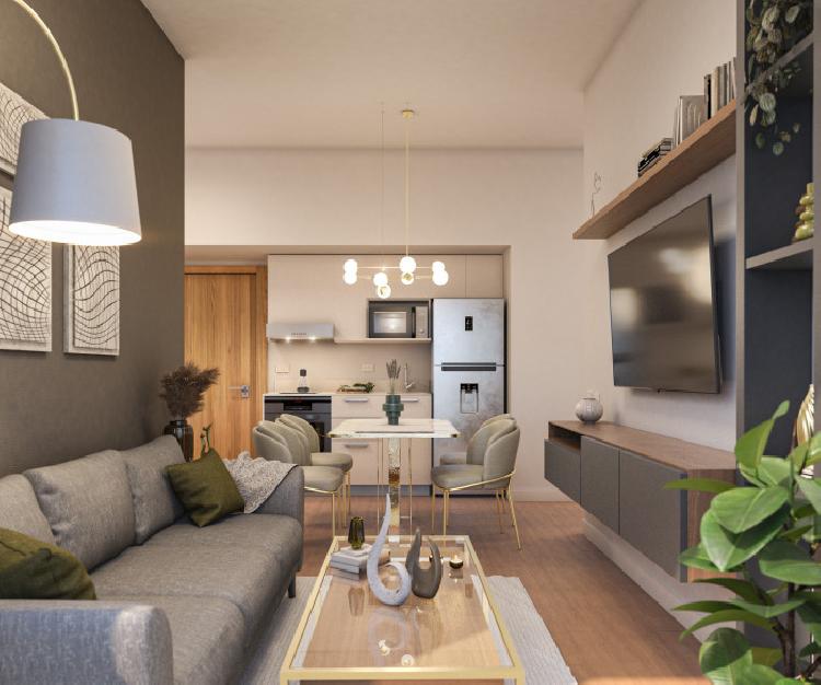 En venta apartamentos de 1 habitación en la Zona 5