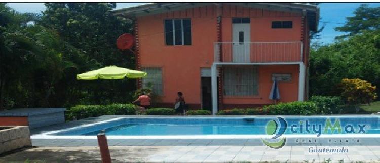 Quinta de Malibú en renta en Escuintla Guatemala