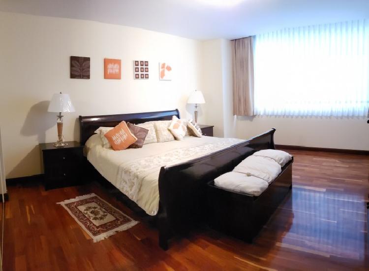 Apartamento amueblado en renta y venta zona 14