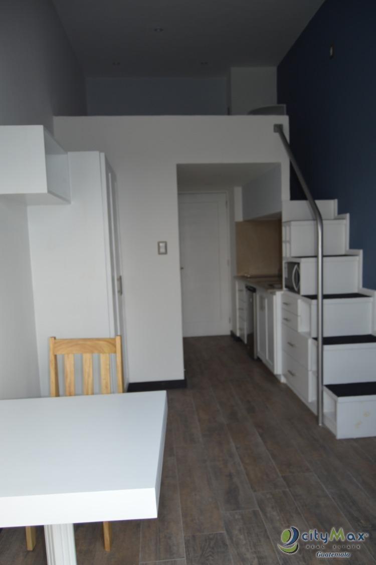 Apartamento en alquiler con terraza en zona 16