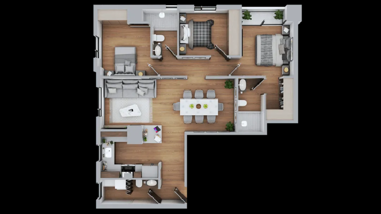 Apartamento en Venta en Planos en Zona 10 Guatemala