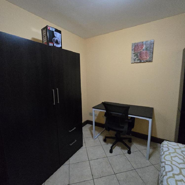 Alquiler apartamento amueblado y equipado en zona 10