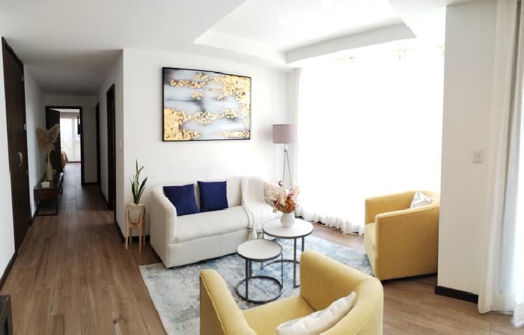 Apartamento de 2 Habs. en Renta, Zona 15 VH2