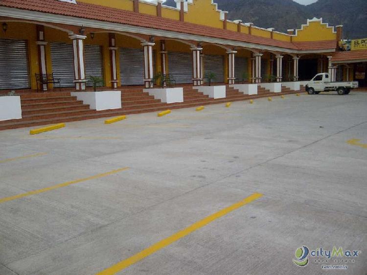 Alquilo Local con 250.00m2 en Zacapa Rio Hondo