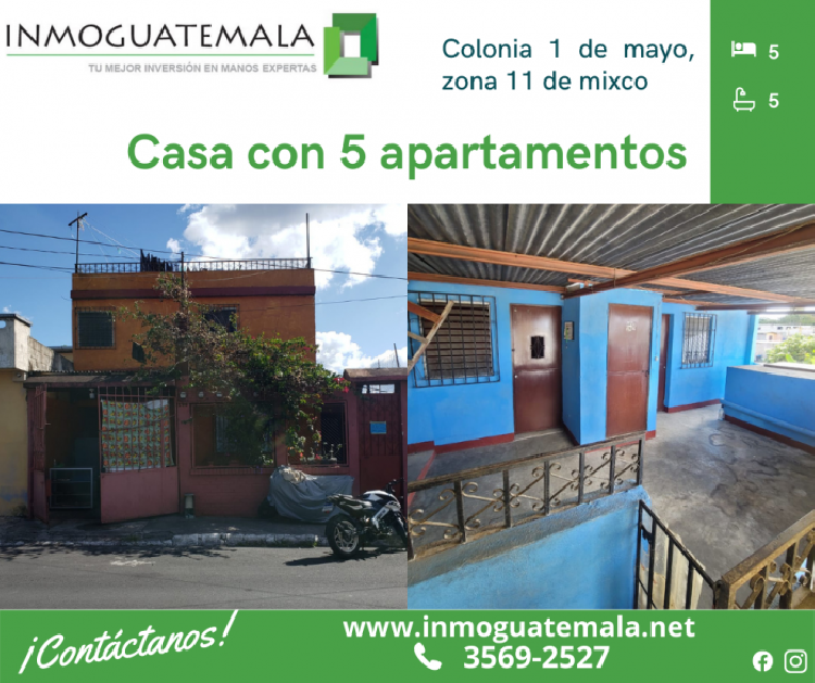 Casa en VENTA, Colonia 1 de mayo 